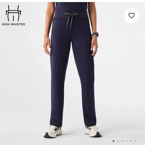 Navy Livingston™ High Waisted - Tall Basic Scrub Pants